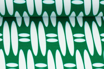 Viskose Webware "Cesta", lillesol & pelle, Swafing, grün, weiß, 0,5 m